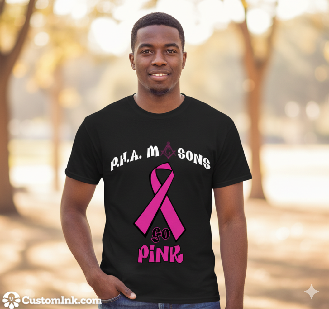 PHA Masons: Go Pink for a Cause T-Shirt