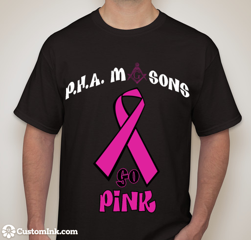 PHA Masons: Go Pink for a Cause T-Shirt